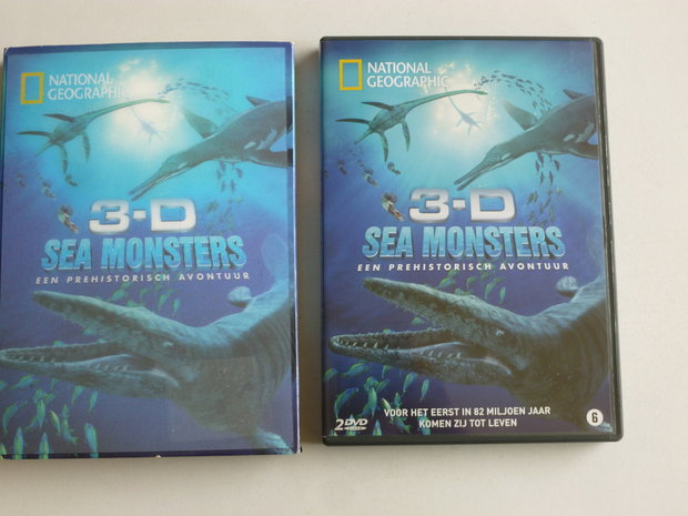 Sea Monsters 3 D - National Geographic (DVD)