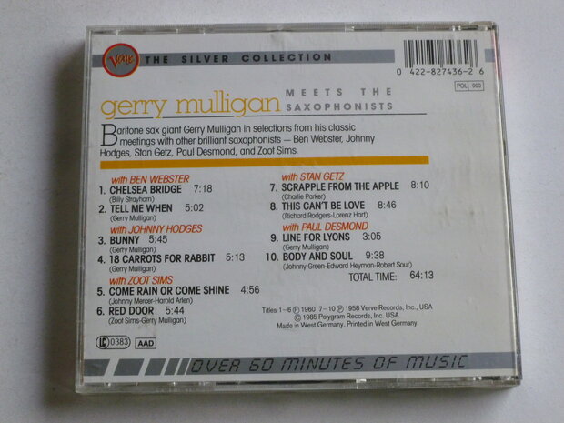 Gerry Mulligan - Meets the Saxophonists