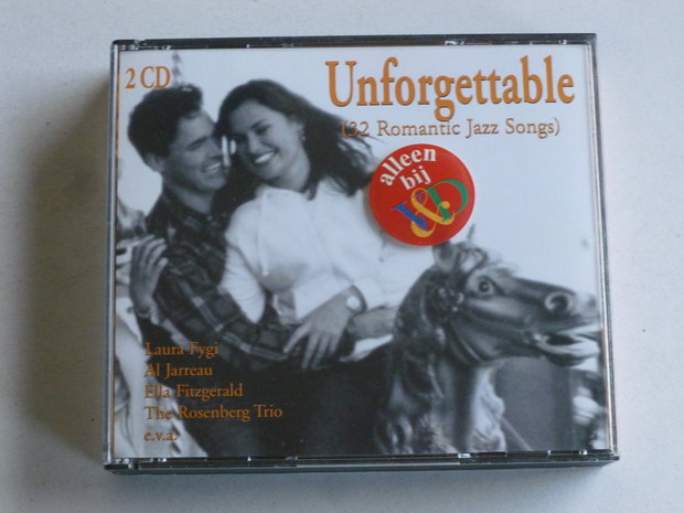 Unforgettable (32 Romantic Jazz Songs) 2 CD