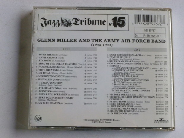 Glenn Miller and the Army Air Force Band - 2 CD