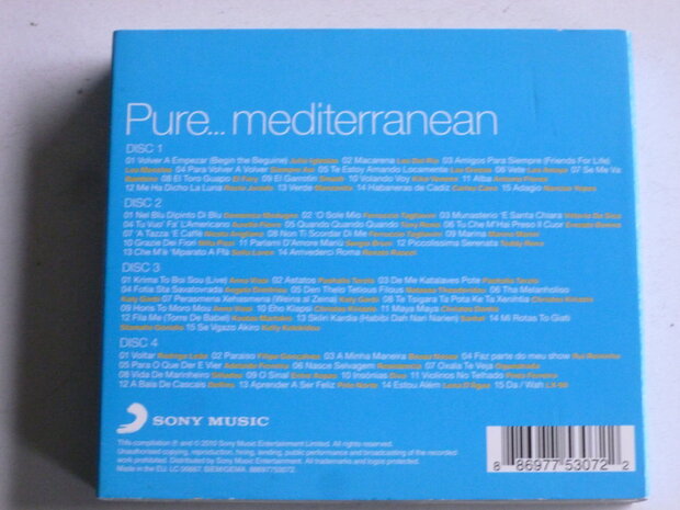 Pure... Mediterranean (4 CD)