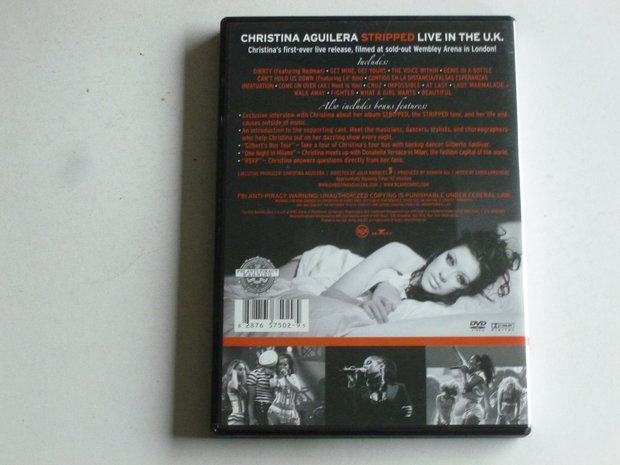 Christina Aguilera - Stripped / Live in the U.K. (DVD) usa