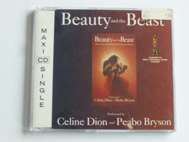 Celine Dion and Peabo Bryson - Beauty and the Beast (CD Single)