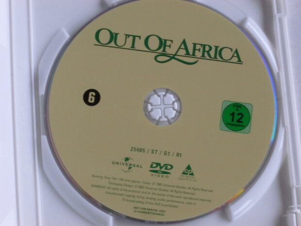 Out of Africa - Meryl Streep, Robert Redford, Sydney Pollack (DVD)