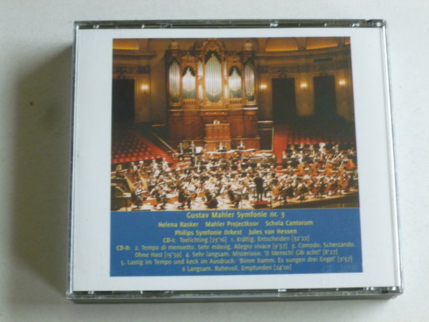 Mahler - Symphonie 3 / Helena Rasker, Jules van Hessen (2 CD)