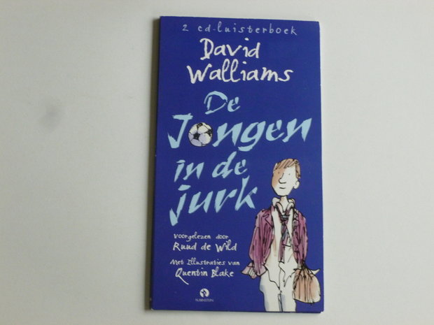 David Walliams - De jongen in de jurk (2 CD Luisterboek)