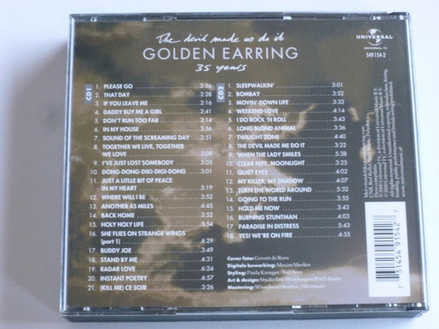 Golden Earring - The Devil made us do it / 35 Years (2 CD)