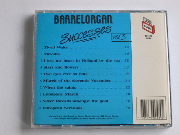 Barrel organ Successes volume 3