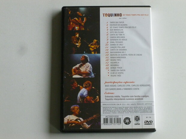 Toquinho - So Tenho Tempo pra ser Feliz (DVD)