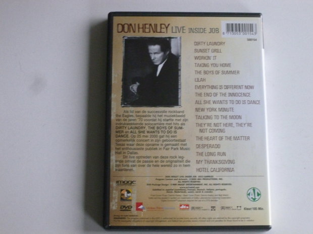 Don Henley - Live Inside Job (DVD)