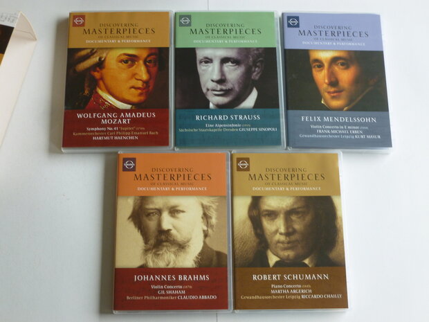 Discovering Masterpieces of Classical Music (5 DVD)