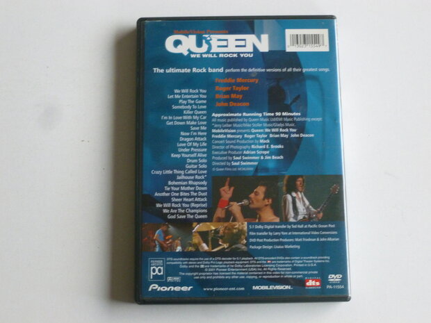 Queen - We will rock you (DVD) pioneer