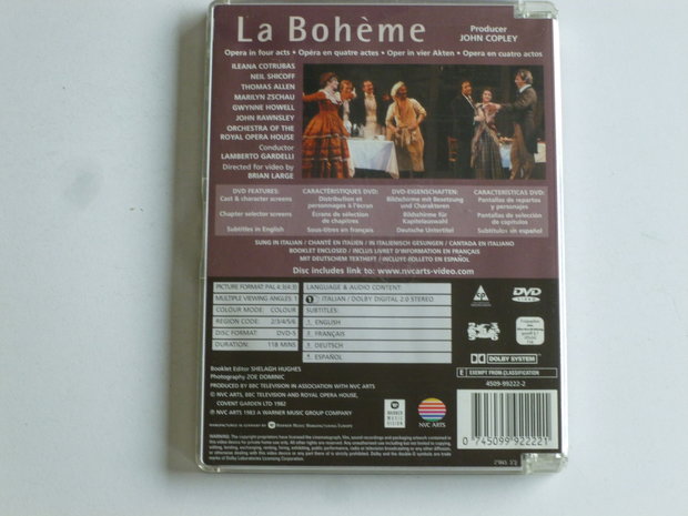 Puccini - La Boheme / Ileana Cotrubas, Gardelli (DVD)