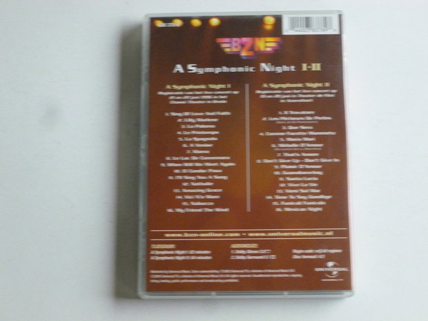 BZN - A Symphonic Night I + II (DVD)