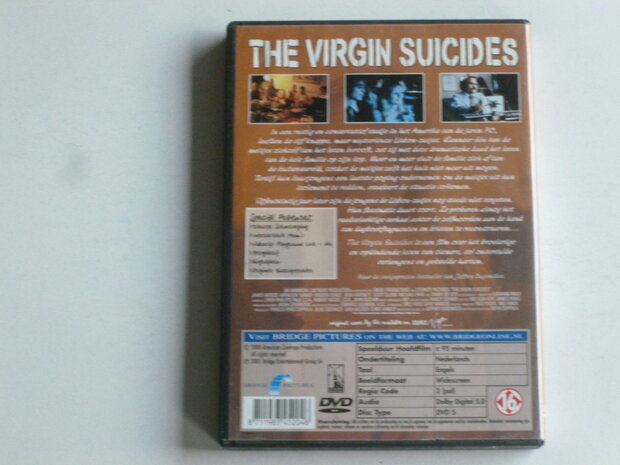 The Virgin Suicides - Sofia Coppola (DVD) 2001