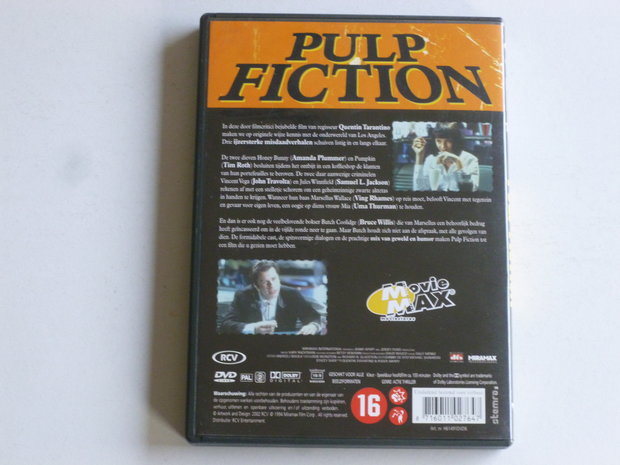 Pulp Fiction - Quentin Tarantino (DVD) 1994