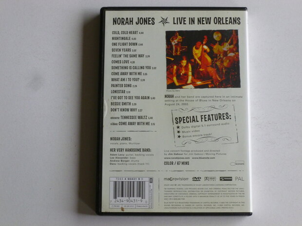 Norah Jones - Live in New Orleans (DVD)