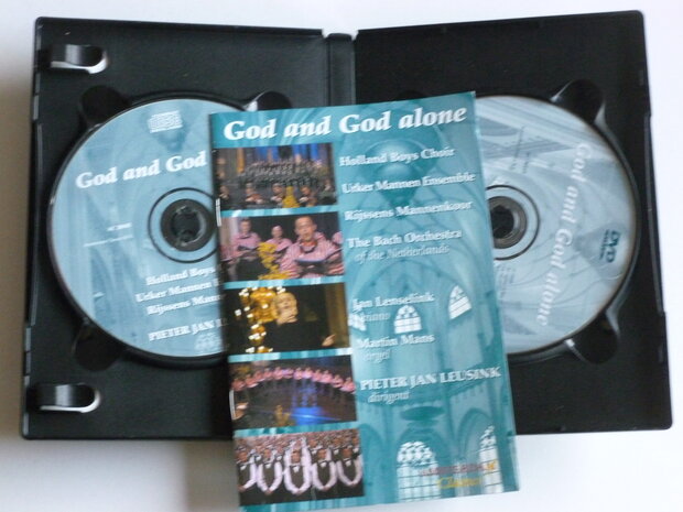 God and God alone - Martin Mans, Urker Mannen ensemble, Rijssens Mannenkoor (CD + DVD)