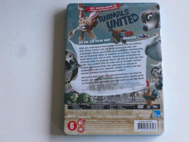 Animals United (2D en 3D met Brillen)  DVD 