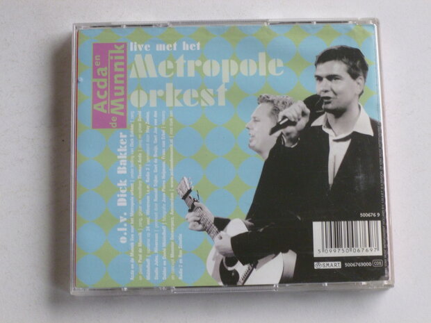 Acda en de Munnik - Hier zijn / Live met Metropole orkest (2 CD)