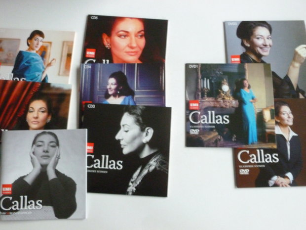 Maria Callas - Callas / Klassieke Iconen (5CD + 3 DVD)