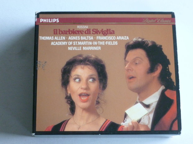 Rossini - Il barbiere di Siviglia / Thomas Allen, Neville Marriner (3 CD)