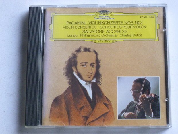 Paganini - Violinkonzerte 1&2 / Salvatore Accardo