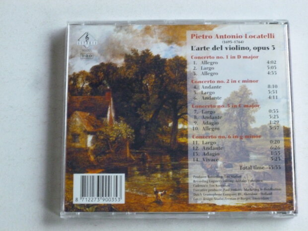 Locatelli - L' Arte del violino / Jaap van Zweden