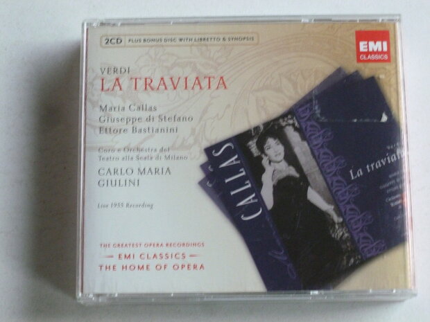 Verdi - La Traviata / Maria Callas, Carlo Maria Giulini (2 CD + CD Rom)