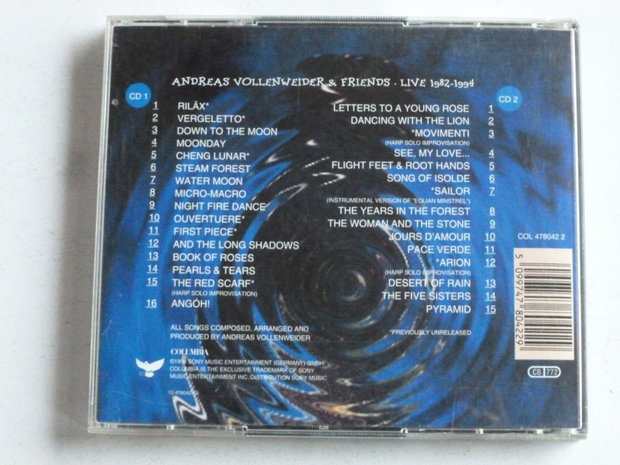 Andreas Vollenweider & friends - Live 1982-1994 (2 CD)