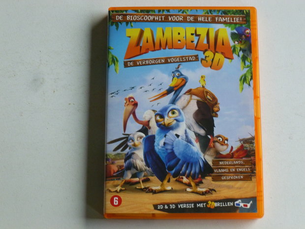 Zambezia 3 D / De verborgen Vogelstad (DVD)