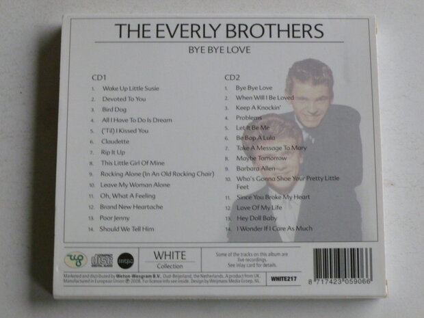 The Everly Brothers - Bye Bye Love (2 CD)