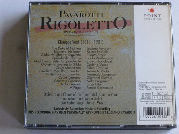 Pavarotti - Verdi Rigoletto (2 CD)