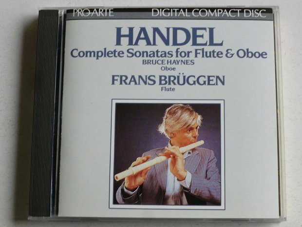 Handel - Complete sonatas for Flute & Oboe / Frans Brüggen