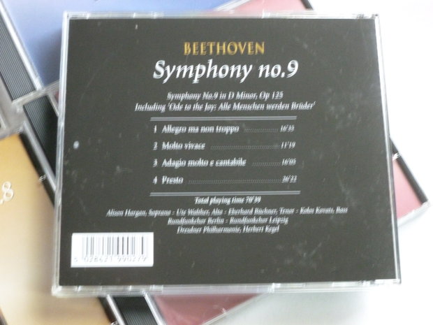 Beethoven - The Complete 9 Symphonies / de Burgos, Loughran, Pesek, Kegel (5 CD)