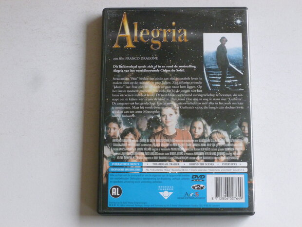 Allegria - Cirque Du Soleil (DVD) Franco Dragone