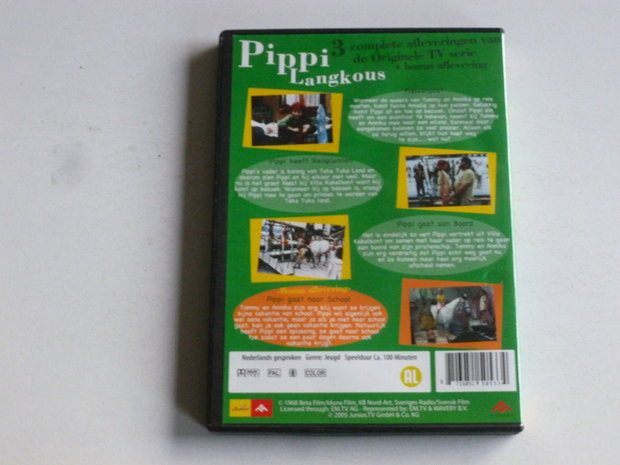 Pippi Langkous - 3 Complete Afleveringen (DVD)