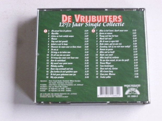 De Vrijbuiters - 12,5 jaar Single Collectie (2 CD)