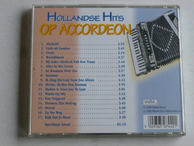 Hollandse Hits op Accordeon vol.4