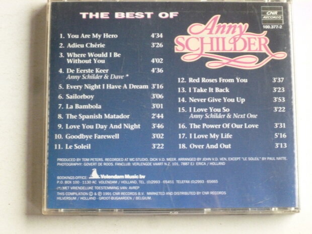 Anny Schilder - The Best of