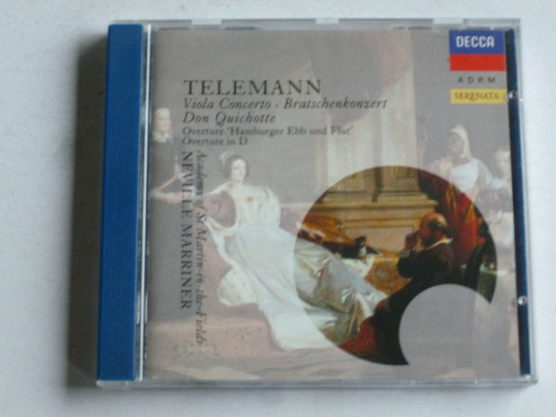 Telemann - Viola Concerto / Nevilla Marriner