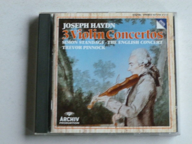 Haydn - Concerto for Violin / Simon Standage, Trevor Pinnock