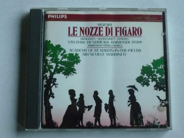 Mozart - Le Nozze di Figaro highlights / Sir Neville Marriner