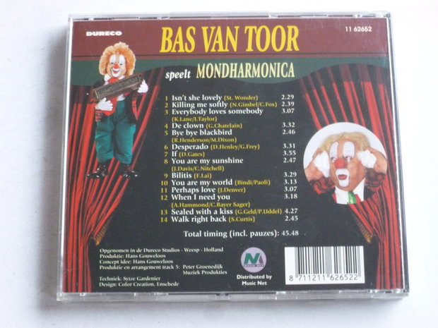 Bas van Toor - speelt Mondharmonica