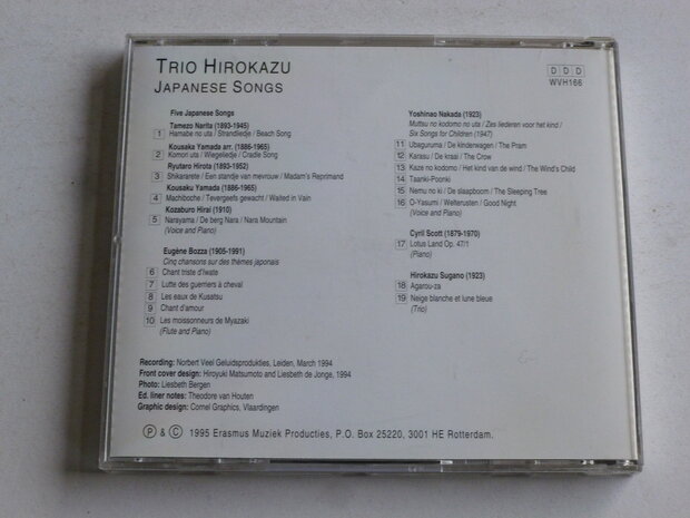 Trio Hirokazu - Japanese Songs