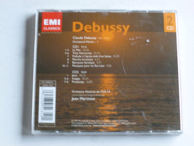 Debussy - Orchestral Works 1 / Jean Martinon (2 CD)