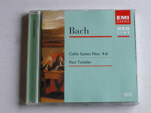 Bach - Cello Suites nos. 4-6 / Paul Tortelier