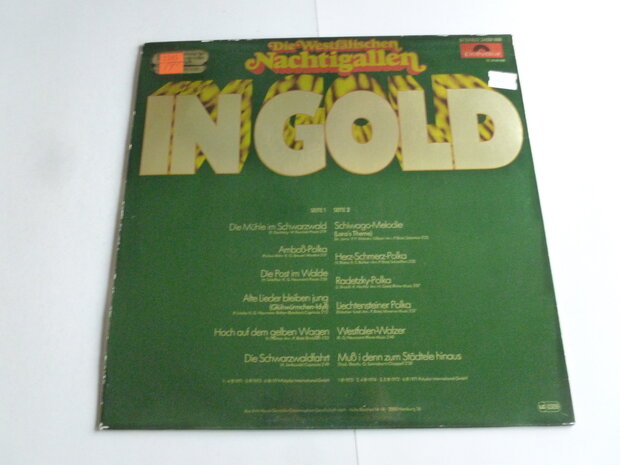 Die Westfälischen Nachtigallen - In Gold (LP)