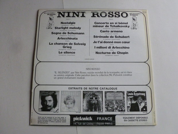 Nini Rosso - Il Silenzio (LP)