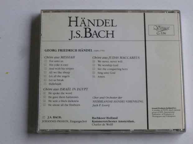 Händel / J.S. Bach - Berühmte Chorwerke / Nederlandse Händelvereniging